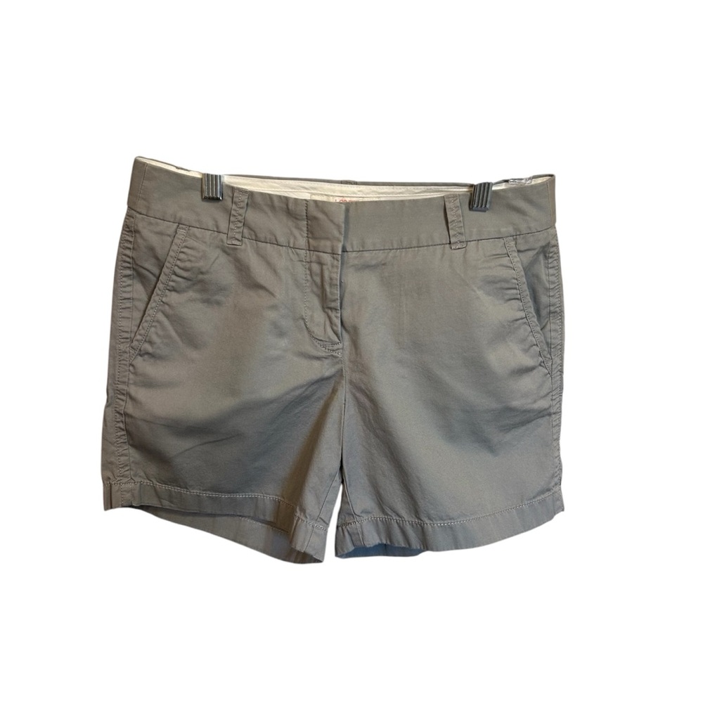J. Crew Gray Bermuda Shorts Cotton Blend Casual